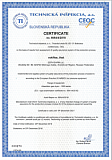 Certificate PED (module D) of Production Process of Adsorption Gas Dryer 1690 series cert 6654