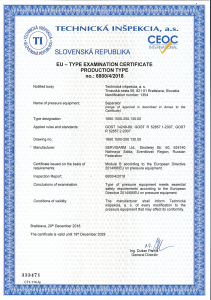 Certificate PED (module B) of Separator 1690-1500-250.130.00 cert 6800