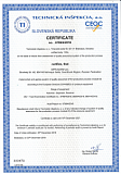 Certificate PED (module D) of Production Process of Adsorber, Separator, Reciever cert 6799